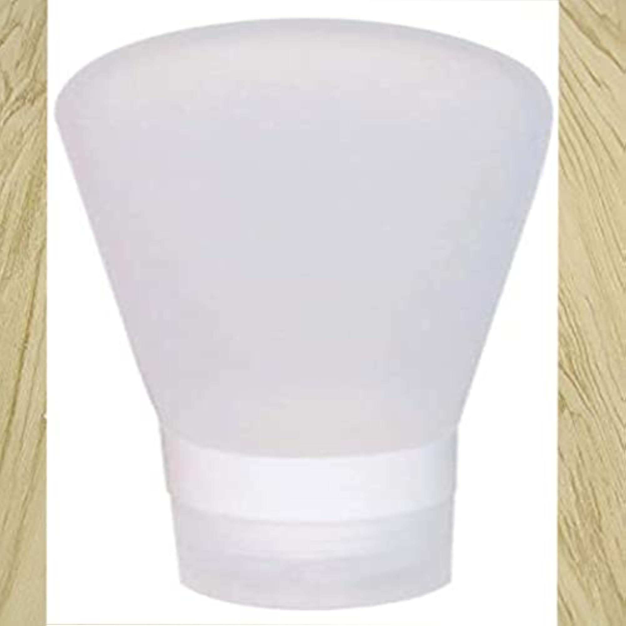 Pack of 2 Flip Cap Clear Empty Squeeze Bottles